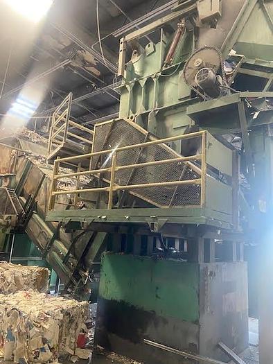 Used 60" ENTERPRISE HOGGER 200HP 6" SCREENd