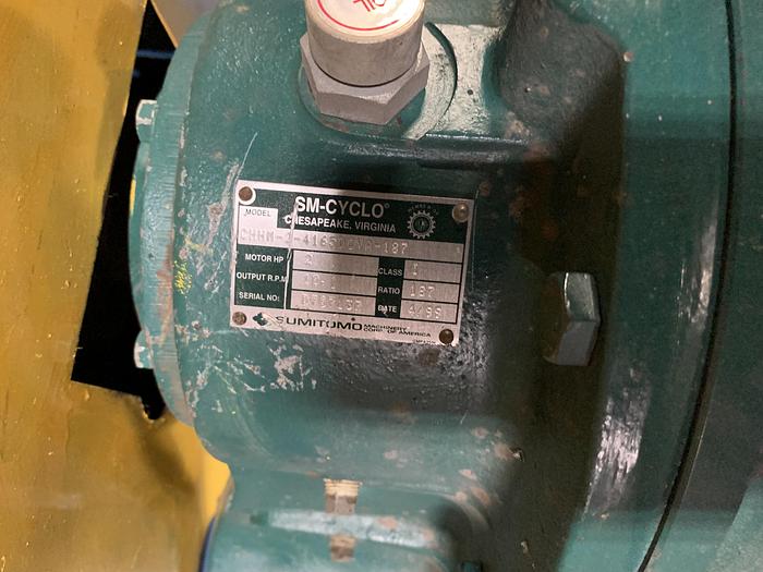 Used SHRED-TECH SHREDDER WITH TWIN 40 HP MOTORS WITH