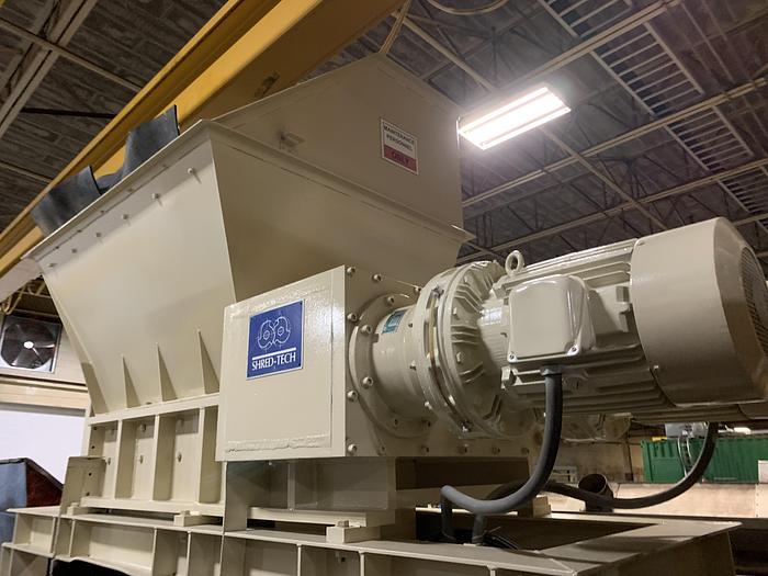 Used SHRED-TECH MODEL AZ-80 SHREDDER