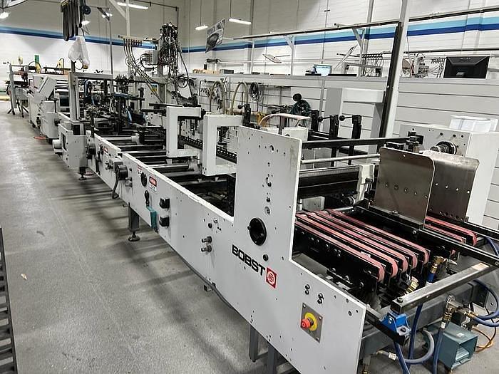 Used 40" WIDE BOBST MEDIA II A2 FOLDER GLUER