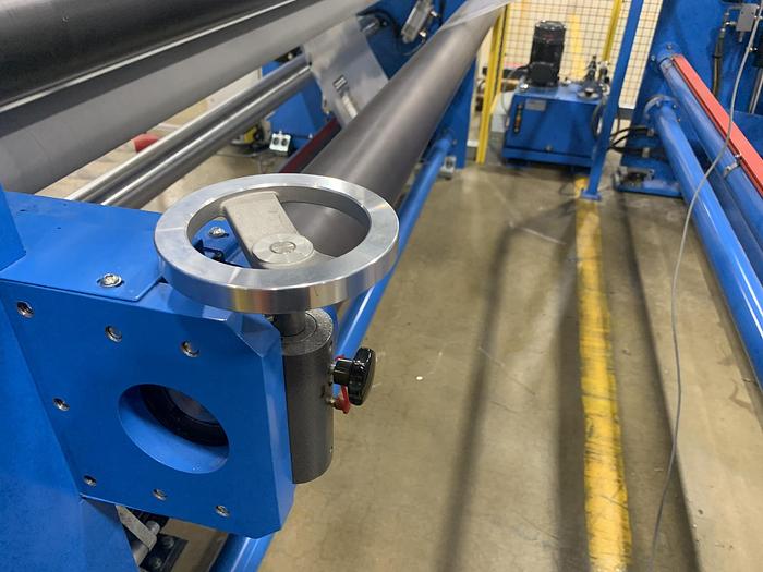 Used 94" WIDE ELITE CAMERON MODEL CW800HD CANILEVERED DUPLEX SLITTER REWINDER