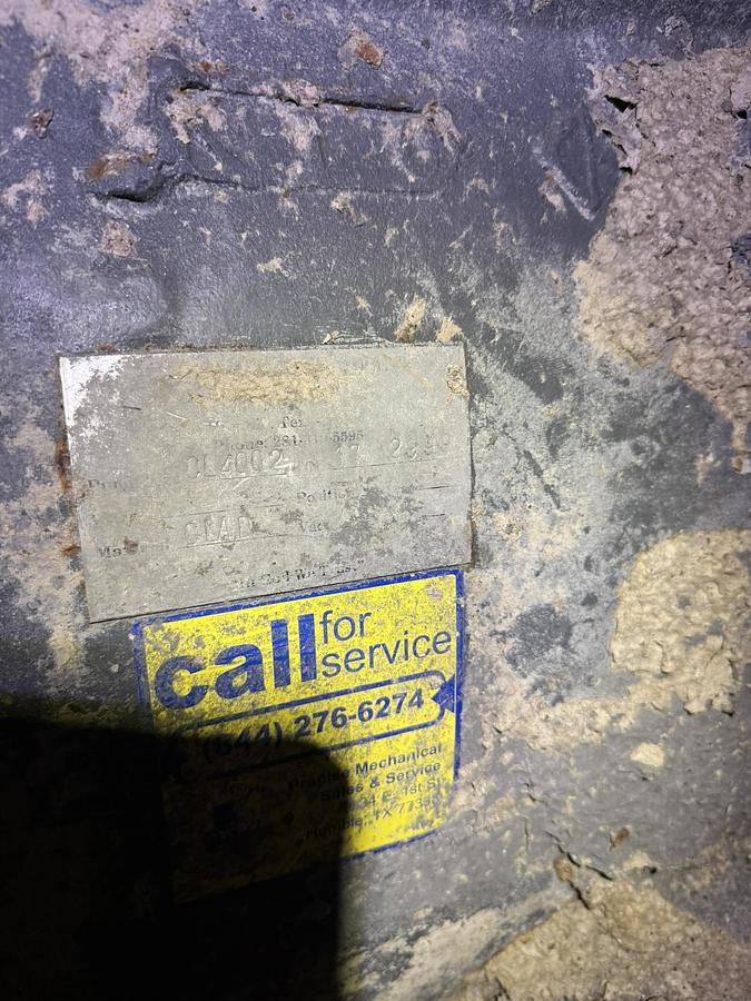 Used NASH CL4002 VACUUM PUMP 