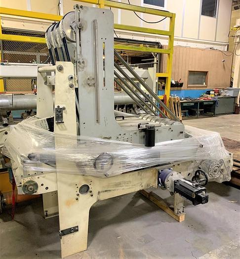 Used FABIO PERINI TISSUE LOG SAW MDL 182E ORBITAL 4 LANE