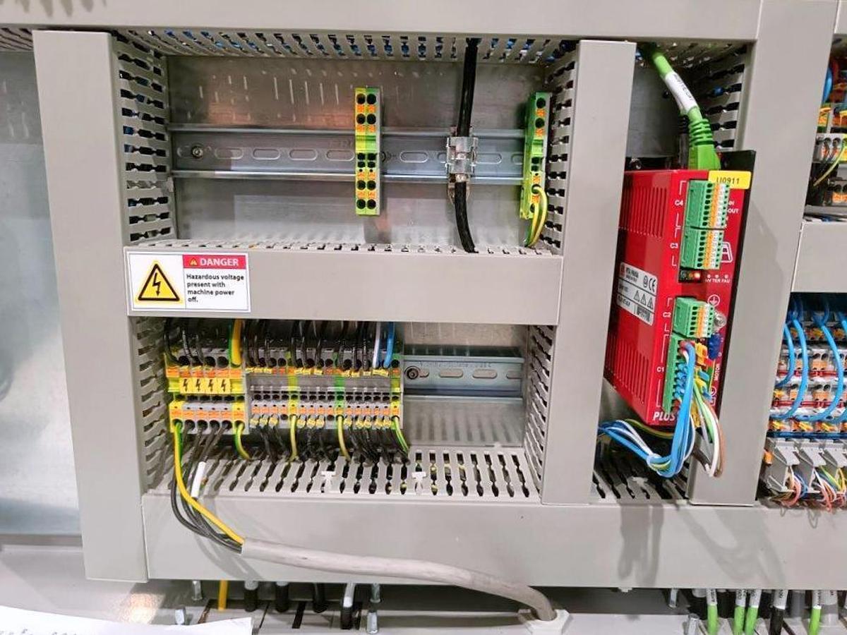 Used PATTYN HIGH-SPEED CASE ERECTING AND BAG INSERTING AUTOMATED PACKAGING SYSTEM