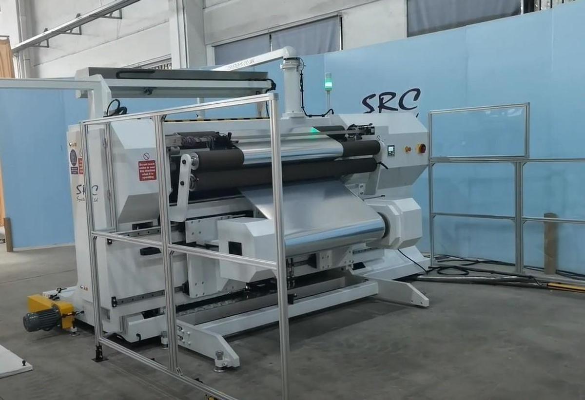 63" SRC SYSTEMS MODEL 610 COMPACT DUPLEX SLITTER- STOCK MACHINE - 10 WEEKS UNTIL SHIPMENT