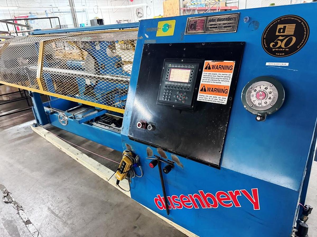 Used 80" DUSENBERY 3000-24 BALONEY SLITTER