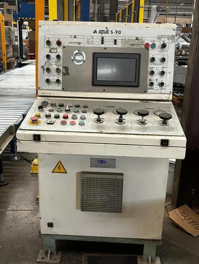 Used 98" AGNATI MWU DOUBLE WALL / 5 PLY CORRUGATING LINE