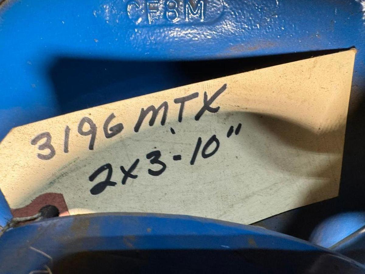 Used GOULDS PUMP MODE 3196 MTX 2X3-10 316 STAINLESS STEEL