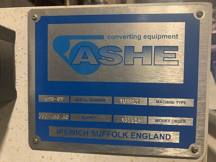 Used 72" WIDE ASHE COUNTER REWINDER