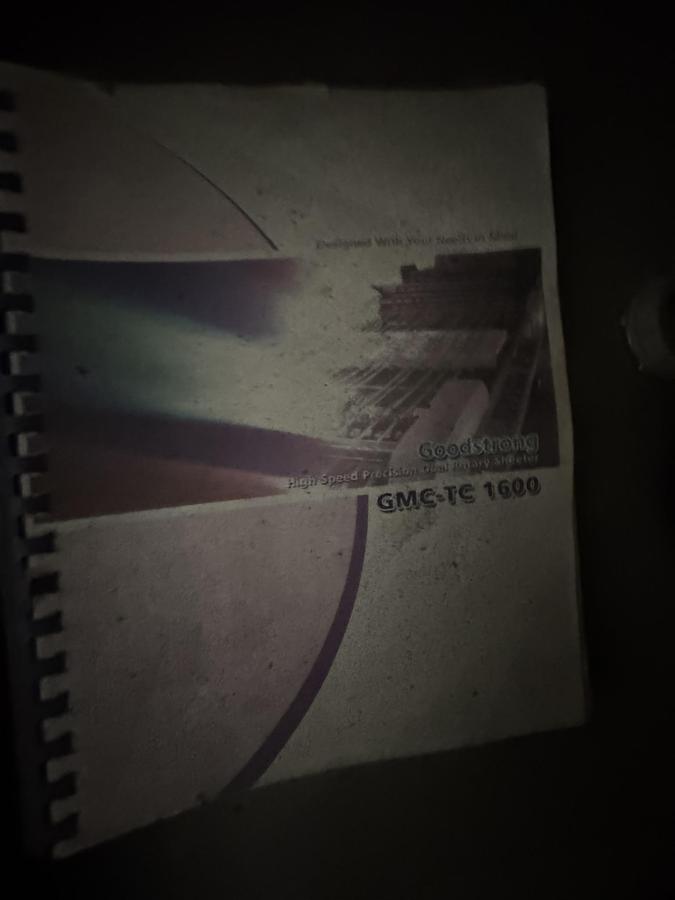 Used 60" WIDE GOODSTRONG DUAL ROTARY SHEETER