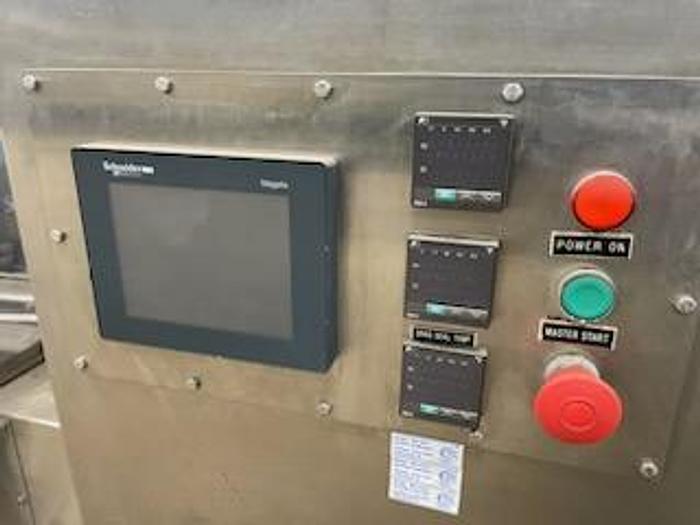 Used POLYPACK # CFH-16-24-32 VL SS HORIZONTAL HIGH SPEED CONTINUOUS MOTION SHRINK WRAPPER/SHRINK TUNNEL.