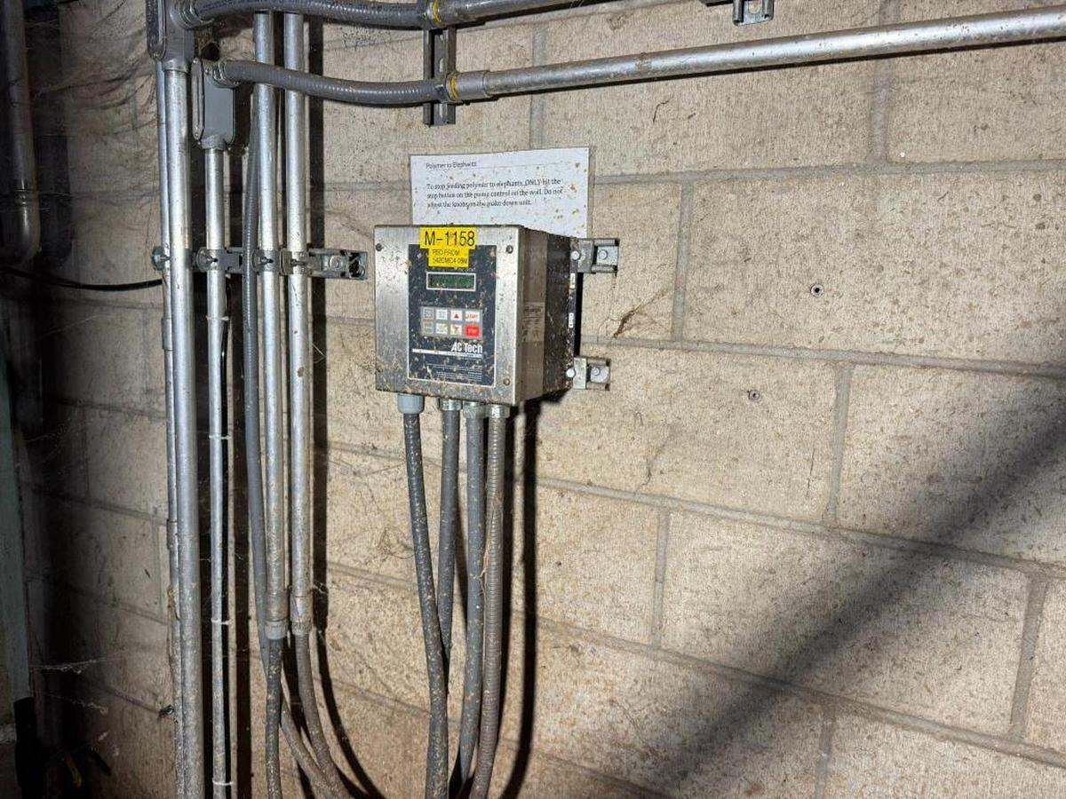 Used NALCO WATER POLISHING PUMP AND TANK SYSTEM