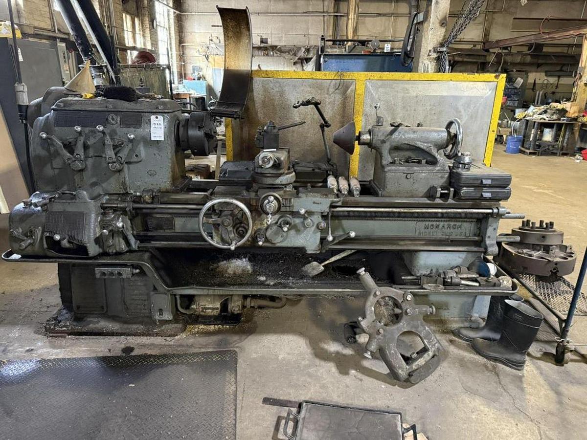 Used MONARCH ENGINE LATHE WITH TOOLING