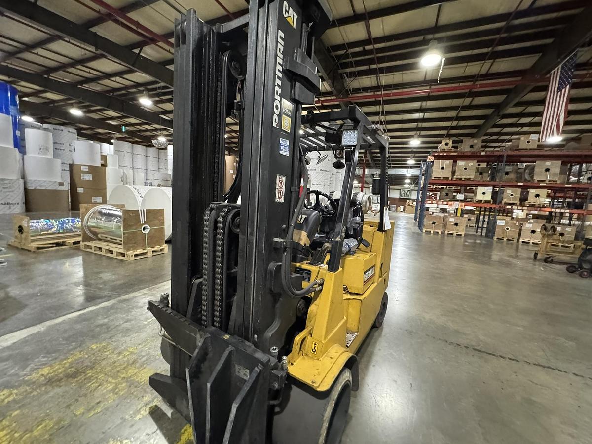 Used CATERPILLAR MODEL GC55KSTR FORKLIFT