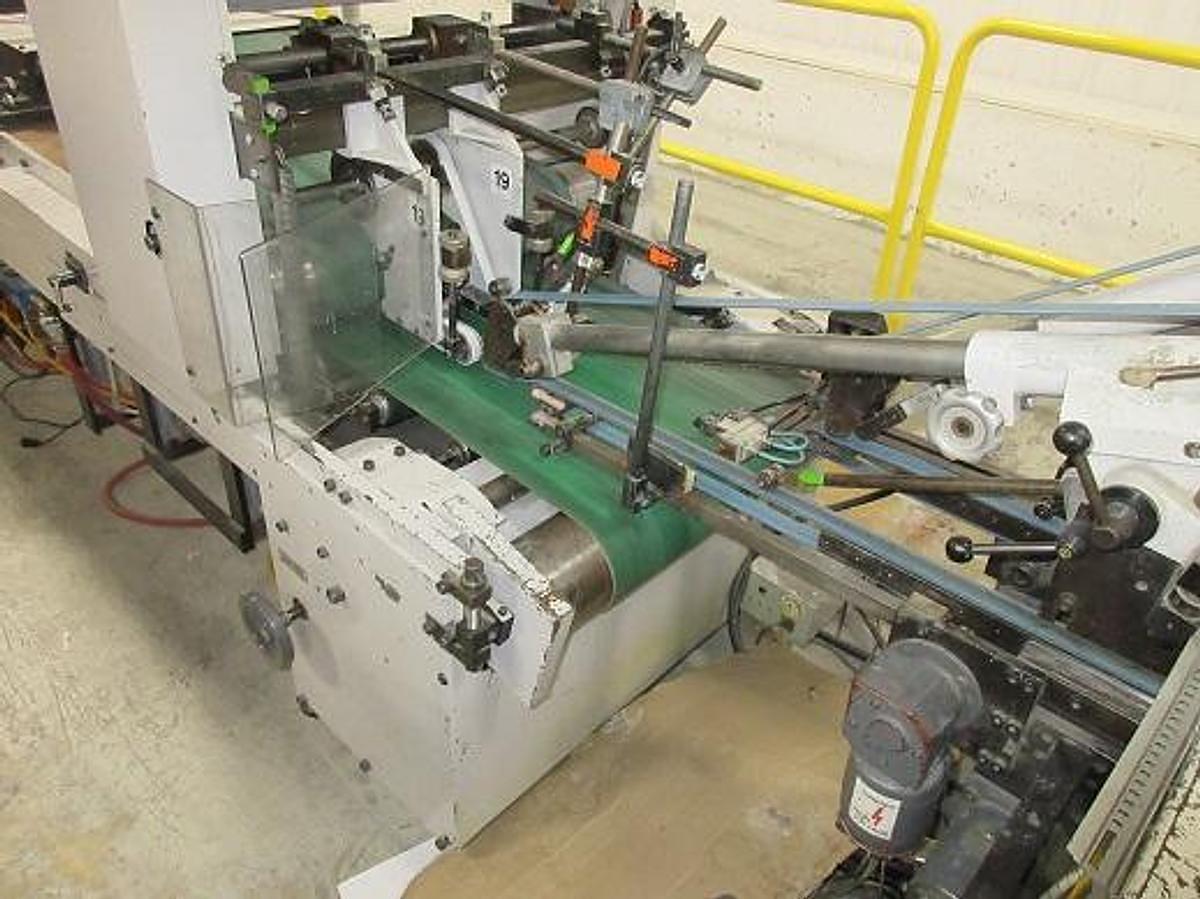 Used BOBST DOMINO 90 MATIC FOLDER GLUER 