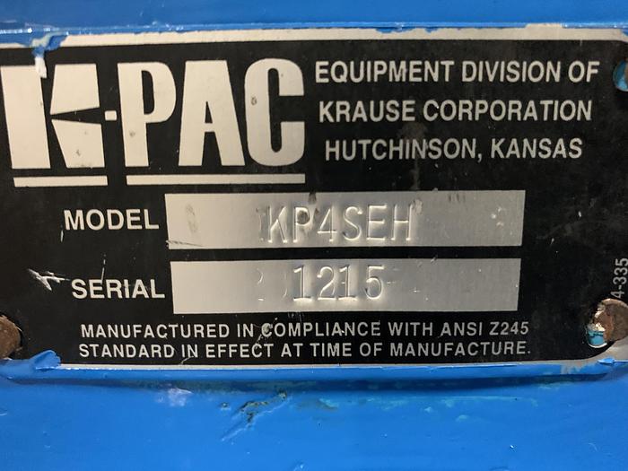 Used SHRED-TECH AZ-80 SHREDDER WITH COMPACTOR AND CONVEYOR