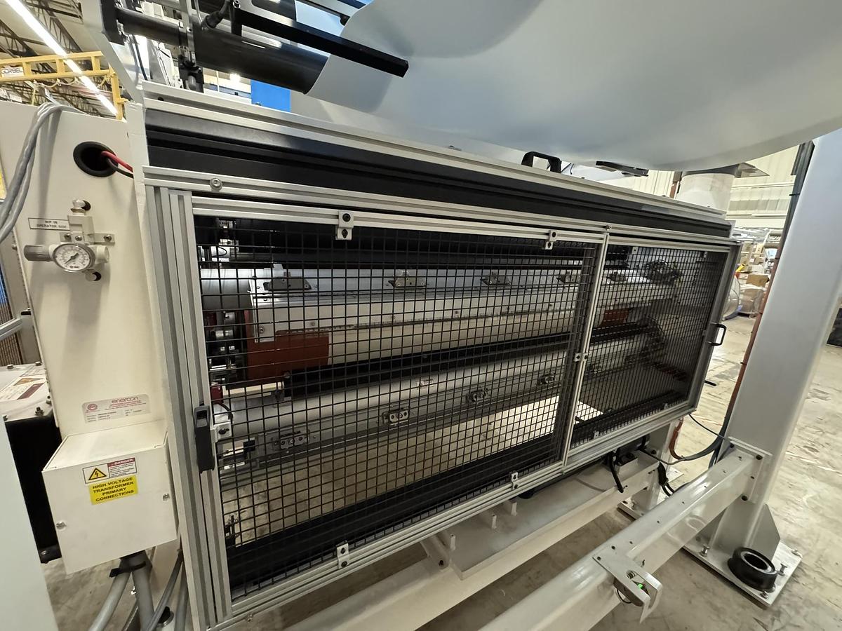 Used 72" WIDE CATBRIDGE LAMINATION LINE & TURRET REWINDER - MFG 2023