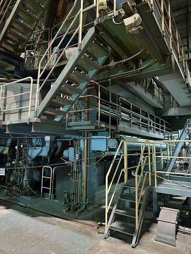 Used 202" (5150MM) VOITH / VALMET / IHI PAPER MACHINE