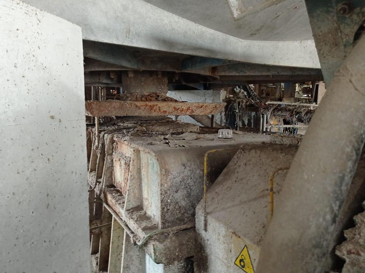 Used LAMORT PULPER WITH GEARBOX 