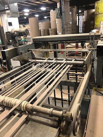 Used 64" CLARK AIKEN FIXED BED SHEETER