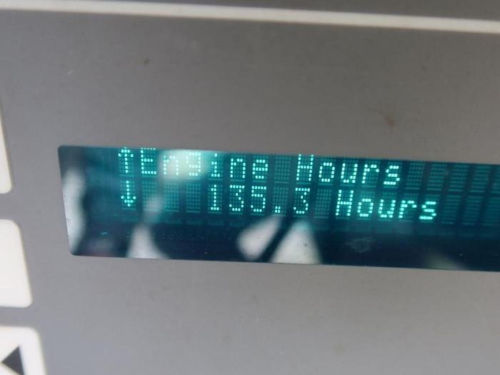 Used 125KW CUMMINS GGHJ-A046E761 NATURAL GAS BACK UP GENERATOR 135 HOURS