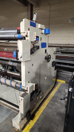 Used 59" TITAN SR6 CANTILEVERED DUPLEX SLITTER REWINDER
