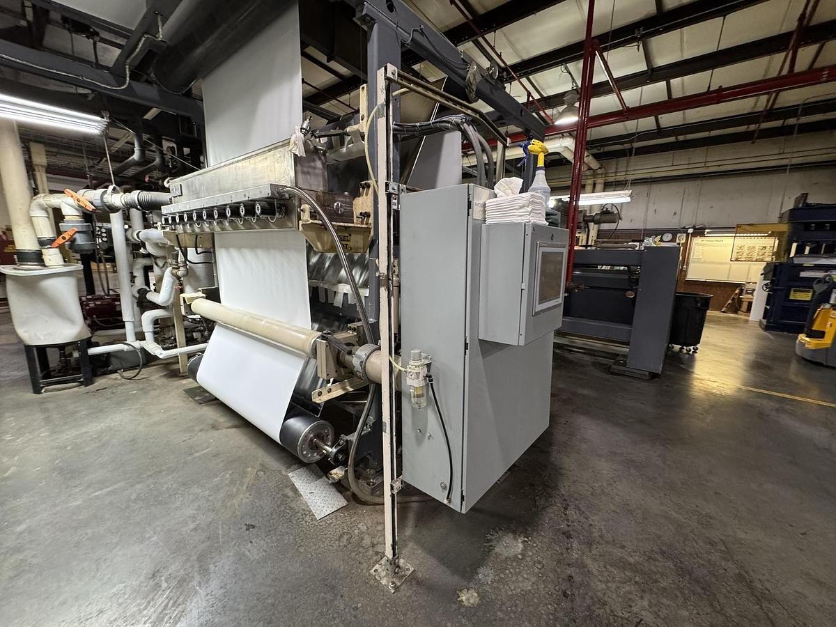 Used 72" WIDE INTAROTO LAMINATOR - PAPER & BOARD