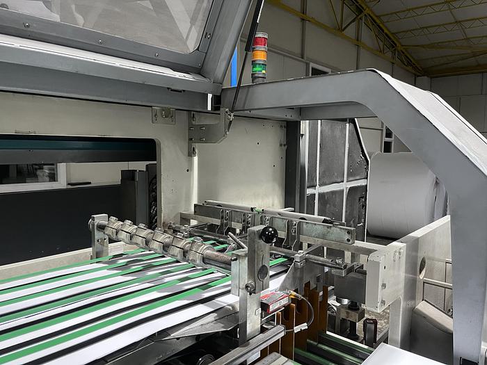 Used BIELOMATIK P22/02 + CSW25/67 FULLY AUTOMATIC CUT SIZE A3-A4 SHEETER