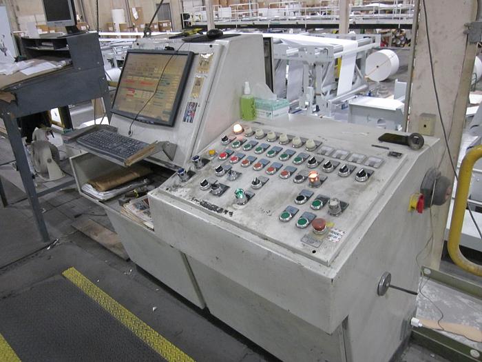 Used 80" PASABAN MODEL KST-2200 DUAL ROTARY KNIFE SHEETER DRIVE UPGRADE 2010