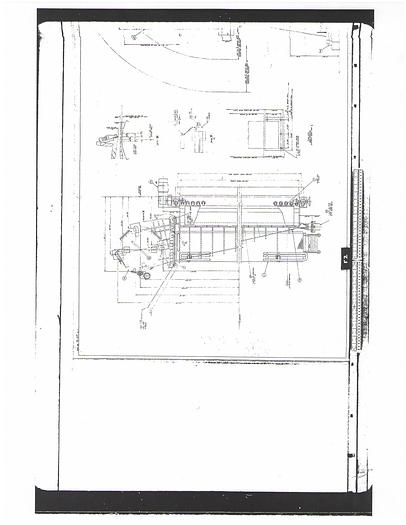 Used 155" (3.94M) WET END SECTION CORRUGATED MEDIUM ESCHER WYSS STEP-DIFFUSER HEADBOX BLACK CLAWSON C-FORMER SS TABLE