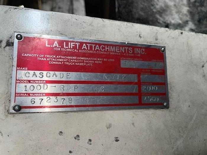 Used CASCADE MODEL 100D-RCP-93C  84" DIA. ROLL CLAMP