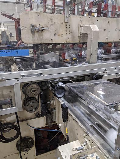 Used 91" WIDE 1992 PERINI 813 BATHROOM TISSE/KITCHEN TOWEL CONVERTING LINE