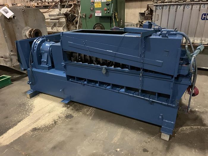 Used MAREN MODEL 60 SHREDDER W/ INCLINE CONVEYOR AND DUMPER