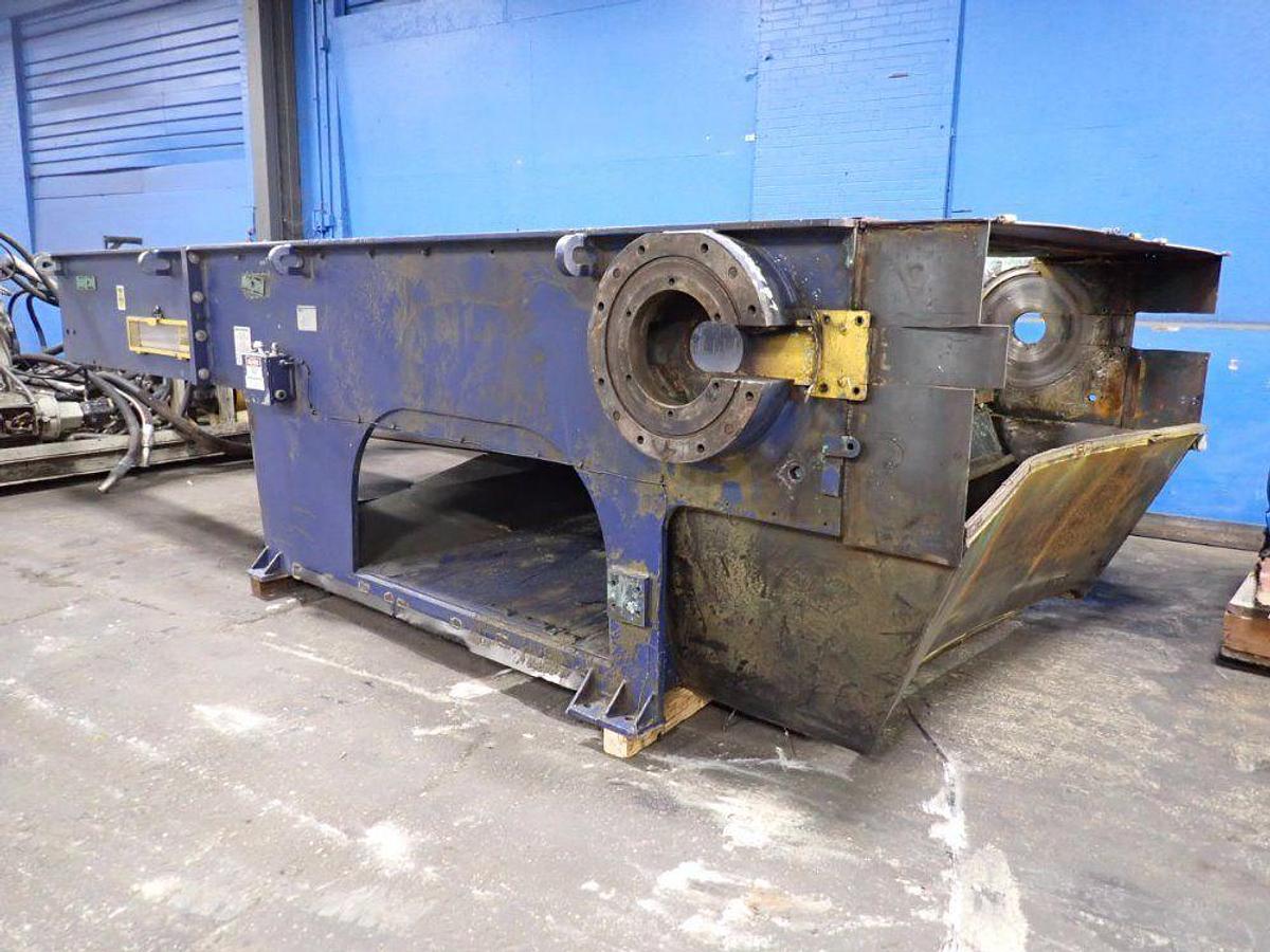 Used 63" GRANUTECH SATURN ROTO-GRIND MODEL M160H SINGLE SHAFT SHREDDER 200 HP