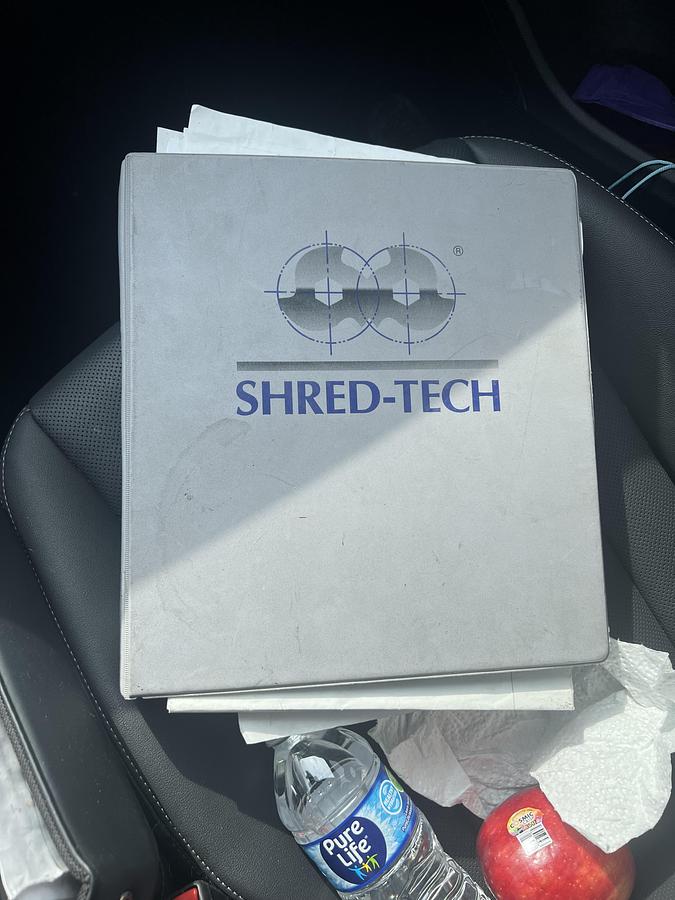 Used 80 HP (TWIN 40 HP MOTORS) SHRED-TECH MODEL ST-75ES DUAL SHAFT SHREDDER MANUFACTURED 2015