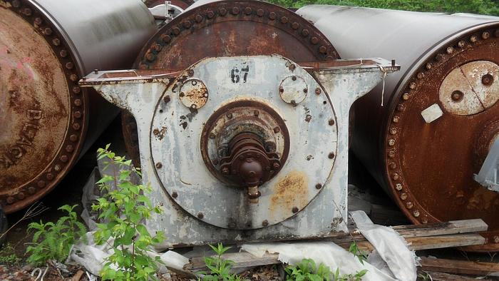 Used 60" DIA  X 162" FACE (1524MM X 4.11M) BLACK CLAWSON, 125 PSI (73)  DRYER CAN