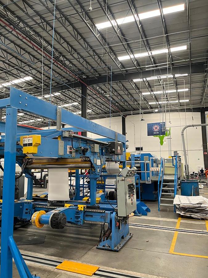 Used 65" WIDE BW MARQUIP SHEET WIZARD DUAL ROTARY SHEETER