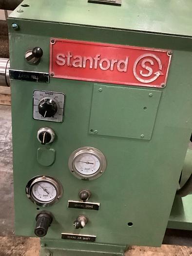 Used 30" STANFORD DOCTOR MODEL 142LT SLITTER REWINDER WITH RAZOR SLITTING