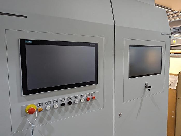 Used 44" NEW BOBST VISION 8 COLOR CI PRESS UNUSED