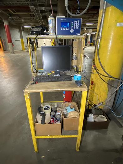 Used LAMB-GRAYS HARBOR CO. 86"W ROLL WRAPPER 60" DIA, ROLLS