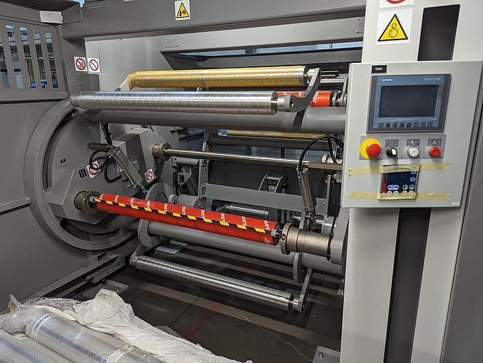 Used 44" NEW BOBST VISION 8 COLOR CI PRESS UNUSED