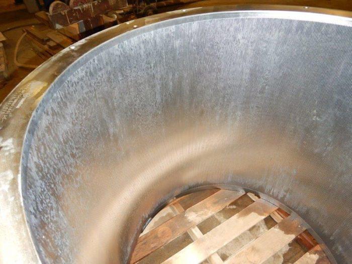 Used VALMET MDL T9 STAINLESS STEEL DELTA PRESSURE SCREEN