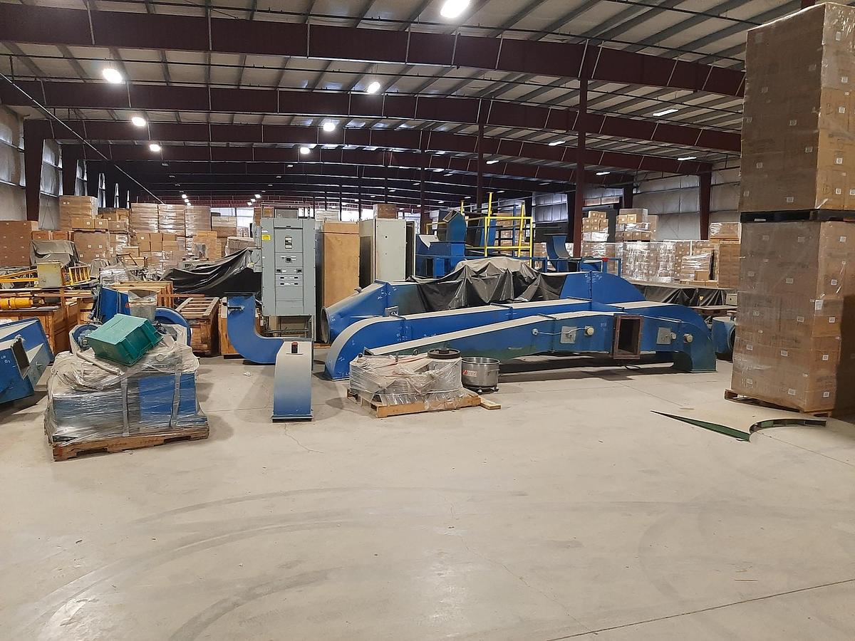 Used 98" WIDE COBDEN CHADWICK 4 OR 6 COLOR CI PRINTING PRESS WITH 3 COATING STATIONS & PARKINSON TWO DRUM WINDER - FOR PAPER AND BOARD