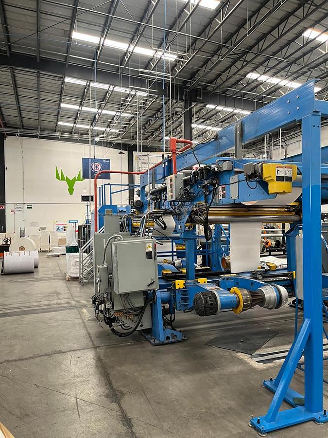 Used 65" WIDE BW MARQUIP SHEET WIZARD DUAL ROTARY SHEETER