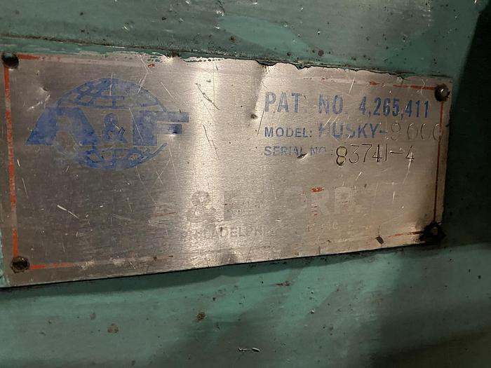 Used A&F UNWIND STAND SHAFTLESS ROTARY SCREW CONTROLLED 96" DIA. Pending JE