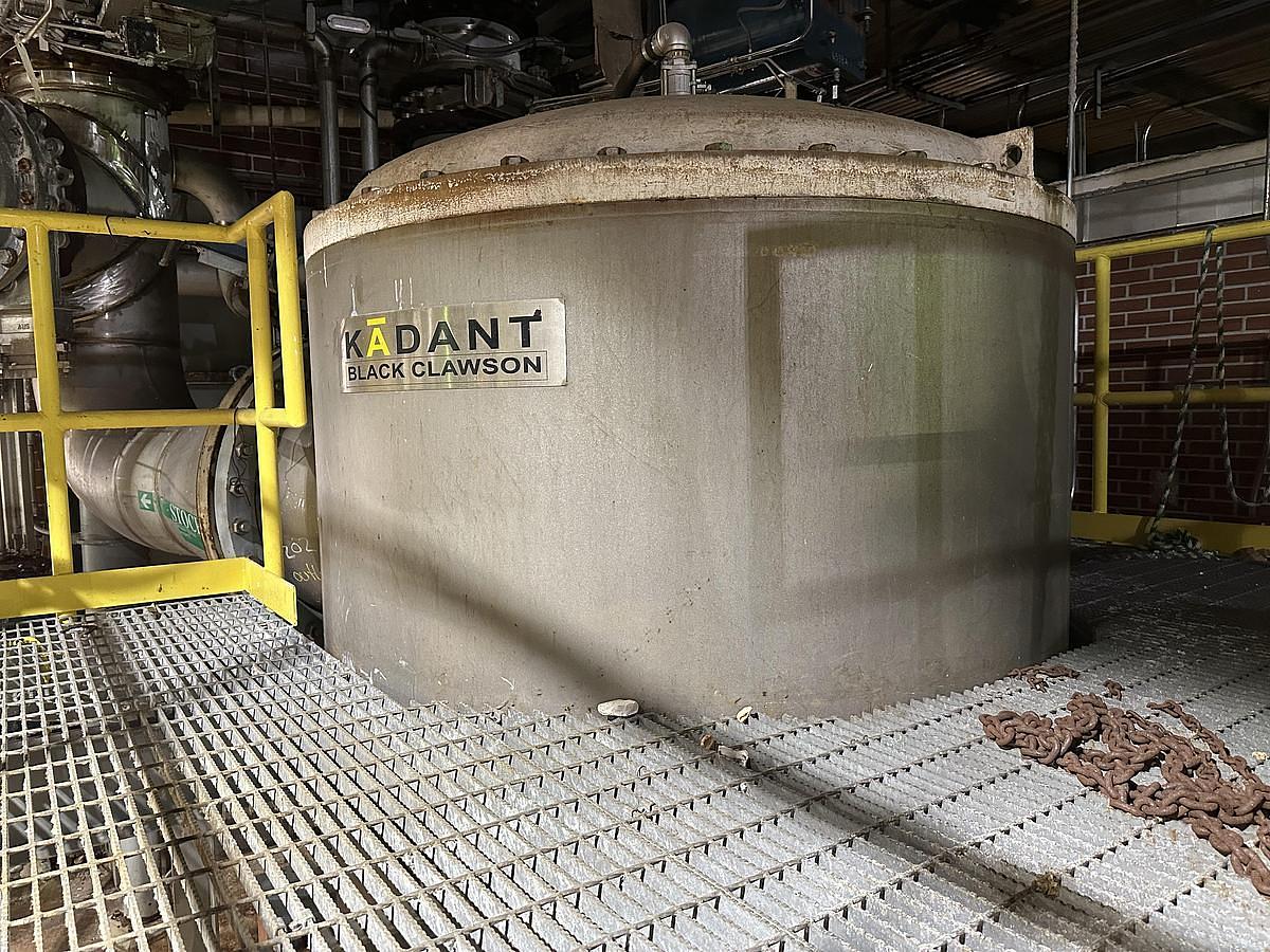 Used BLACK CLAWSON MODEL UV800 PRESSURE SCREEN  S/S