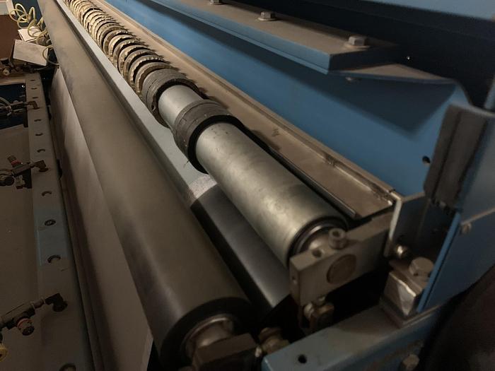 Used 96" ROSENTHAL SHEETER WITH SCORE SLITTING AND STACKER/FOLDING BAR - ALLEN BRADLEY CONTROLS PENDING JA Sold