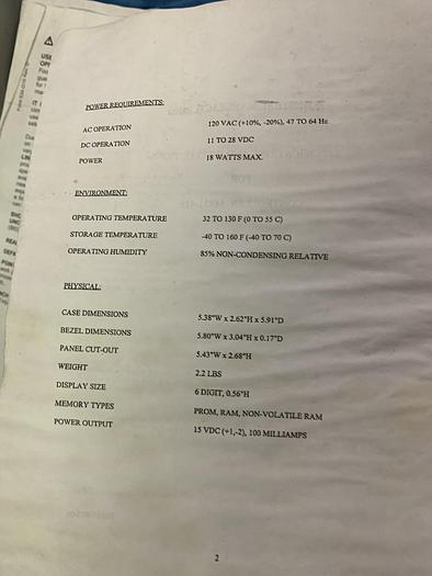 Used 30" ROSENTHAL SHEETER MODEL SM-30-Z-C