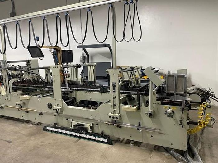Used SIGNATURE PREMIER 110CS FOLDER GLUER MFG 2011
