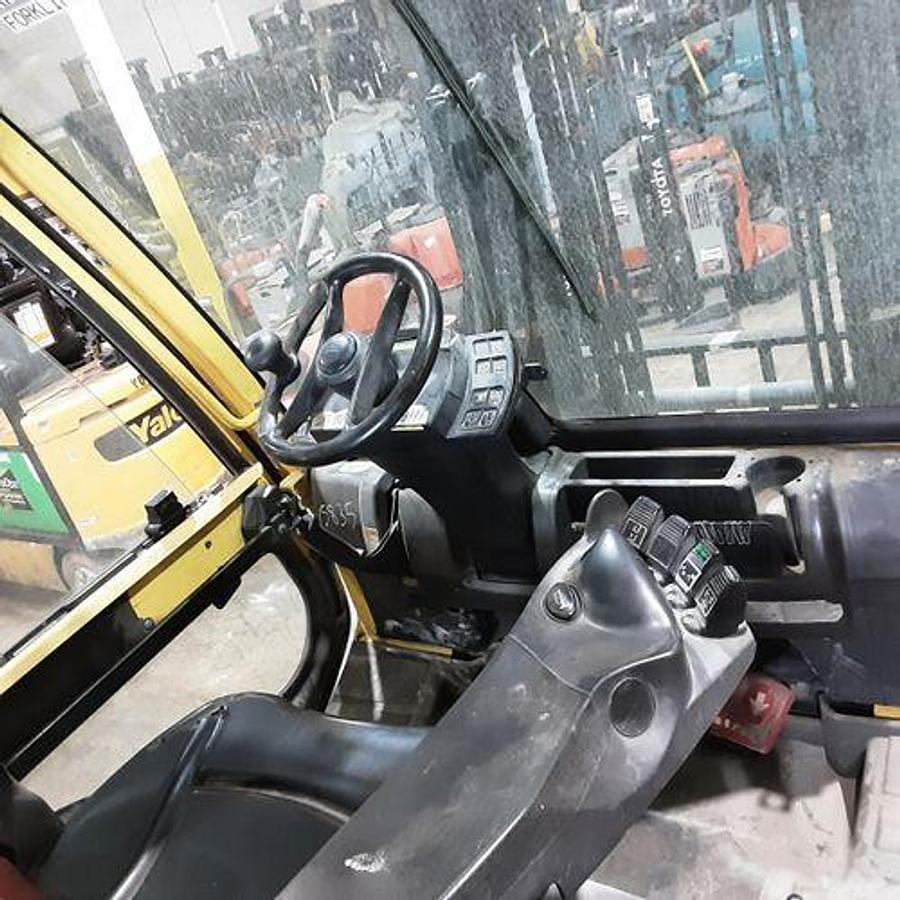 Used 2017 HYSTER H155FT 15,500 CAPACITY DIESEL FORKLIFT WITH 4-WAY HYDRAULICS